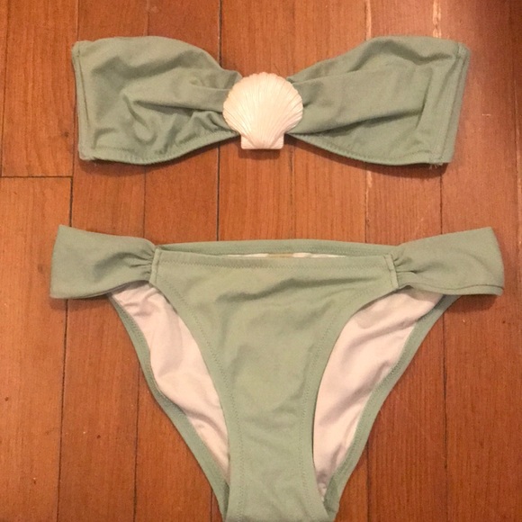 Victoria's Secret Other - teal seashell bikini